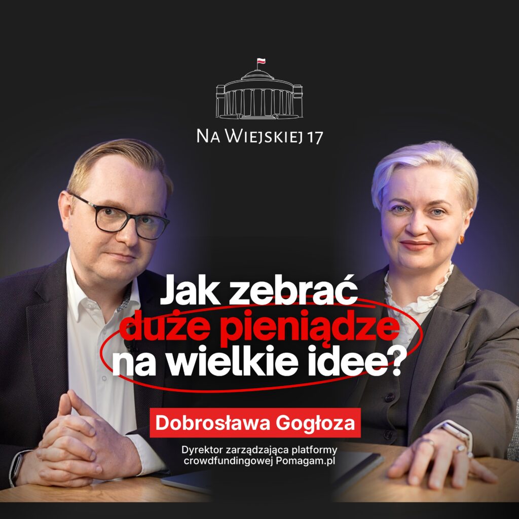 Dobrosława Gogłoza: Jak zebrać duże pieniądze na wielkie idee? | host: Mateusz Sabat