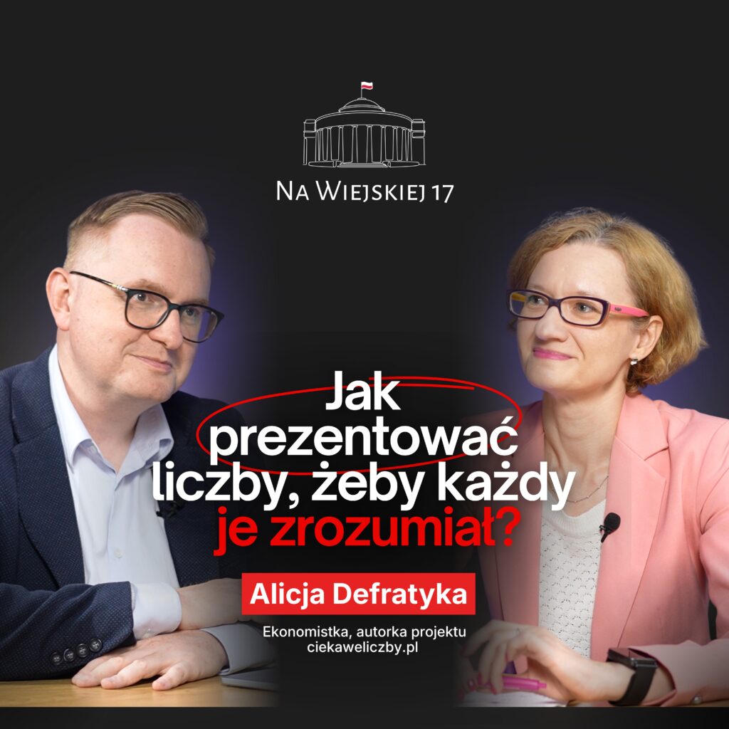 Alicja Defratyka: Jak prezentować liczby, żeby każdy je zrozumiał? | host: Mateusz Sabat